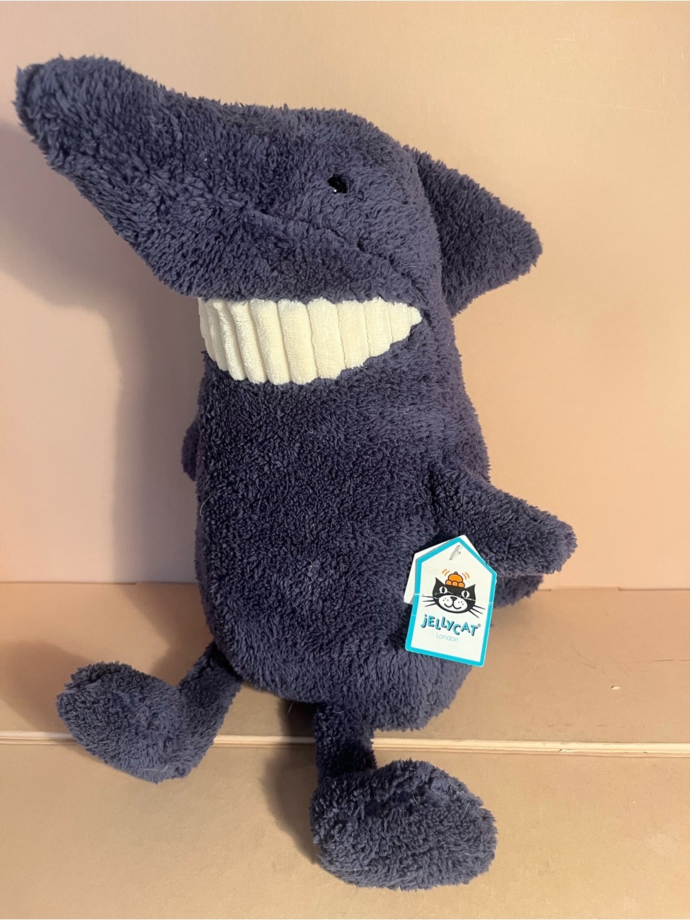Jellycat Toothy Shark Plush - 😺😺❤️🦈🦈